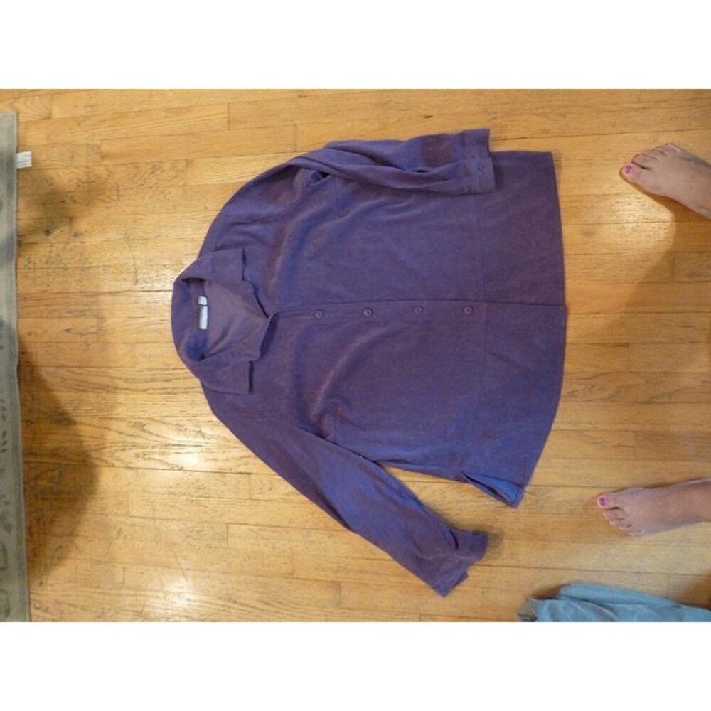 croft and barrow Purple Shirt